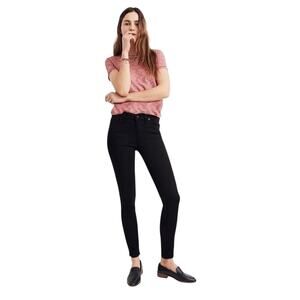 Madewell Women’s black 8” skinny jeans, ankle, Size 26